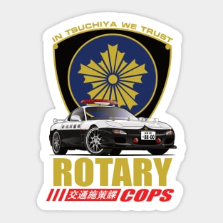 Rotary Cops RX7 FD Sticker